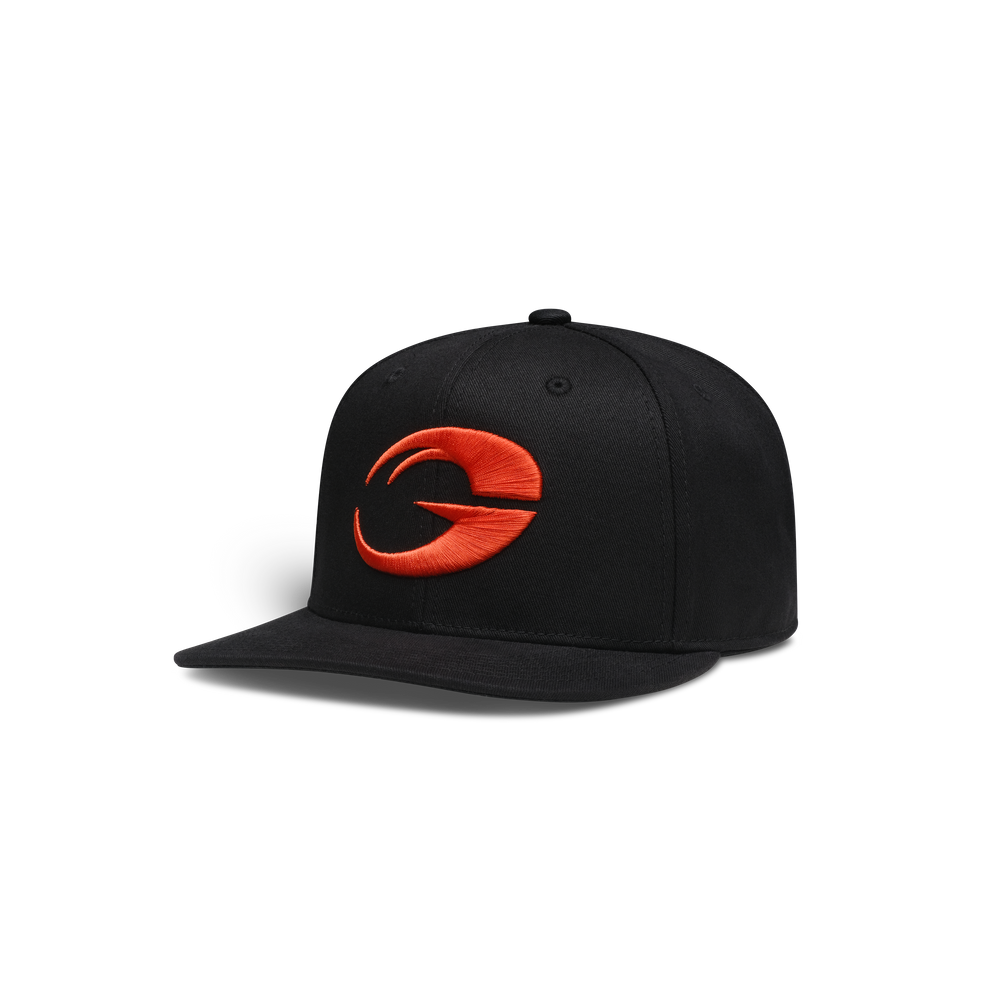 GASP Flatbrim Cap Black/Flame